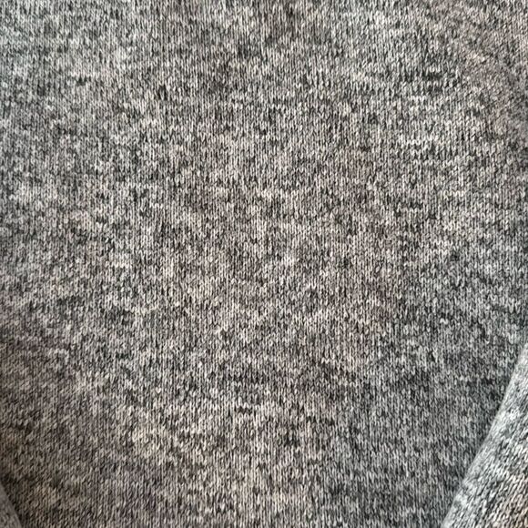 NWOT Orvis Mens Brighton 1/4 zip Fleece Lined Pullover. White/Gray. Size Large. - Picture 3 of 8